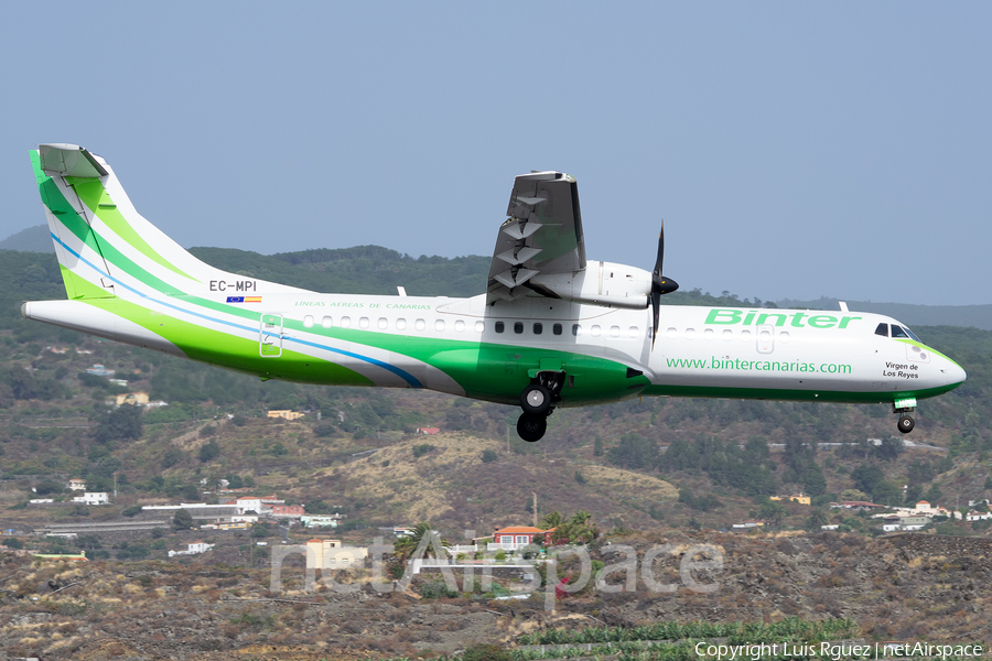 Binter Canarias ATR 72-600 (EC-MPI) | Photo 458018