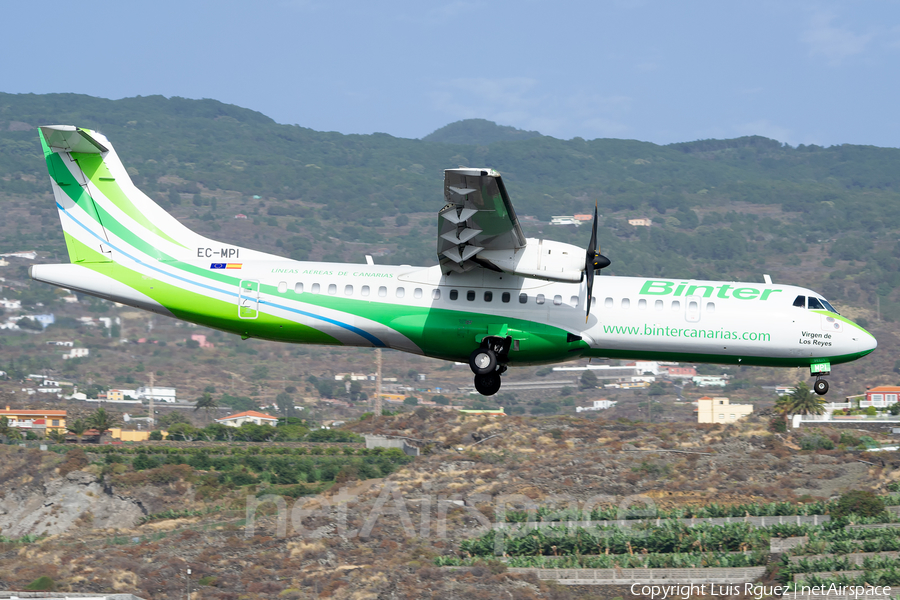 Binter Canarias ATR 72-600 (EC-MPI) | Photo 459222