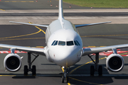 Vueling Airbus A320-232 (EC-MQE) at  Dusseldorf - International, Germany