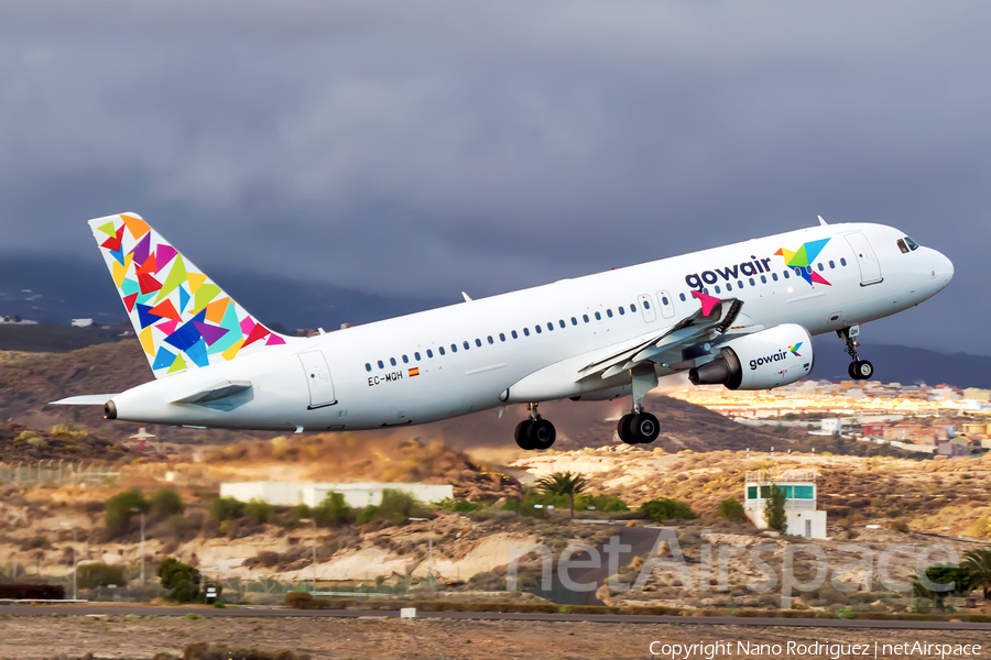 Gowair Vacation Airlines Airbus A320-214 (EC-MQH) | Photo 210102