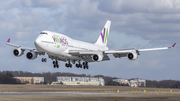 Wamos Air Boeing 747-4H6 (EC-MQK) at  Gdansk - Lech Walesa, Poland