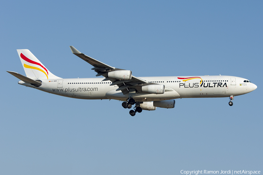 Plus Ultra Airbus A340-313X (EC-MQM) | Photo 182067