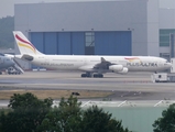 Plus Ultra Airbus A340-313X (EC-MQM) at  Cologne/Bonn, Germany