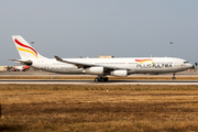 Plus Ultra Airbus A340-313X (EC-MQM) at  Luqa - Malta International, Malta