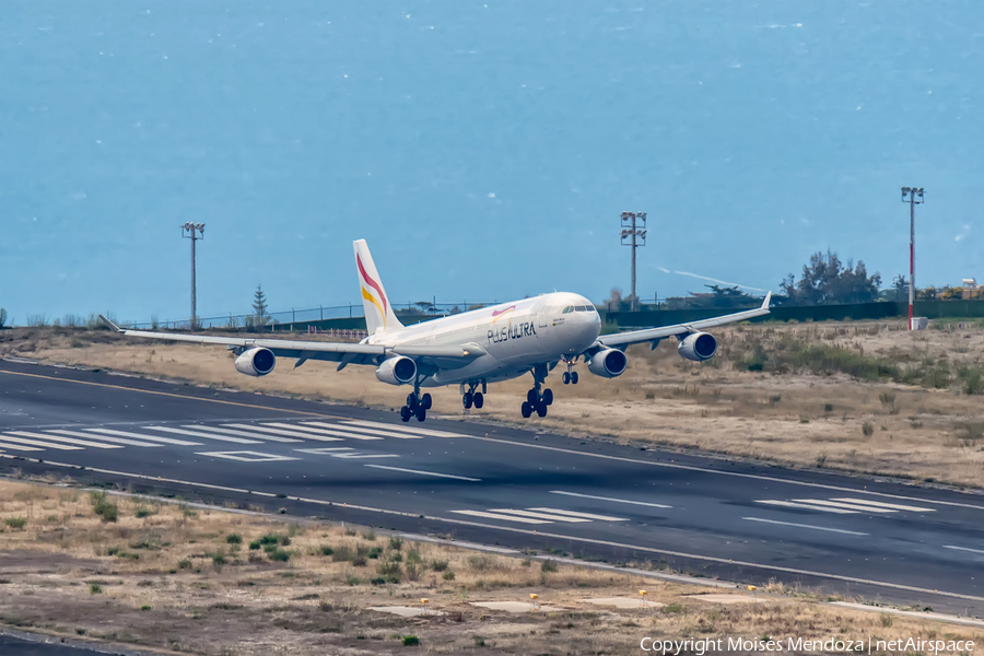 Plus Ultra Airbus A340-313X (EC-MQM) | Photo 250345