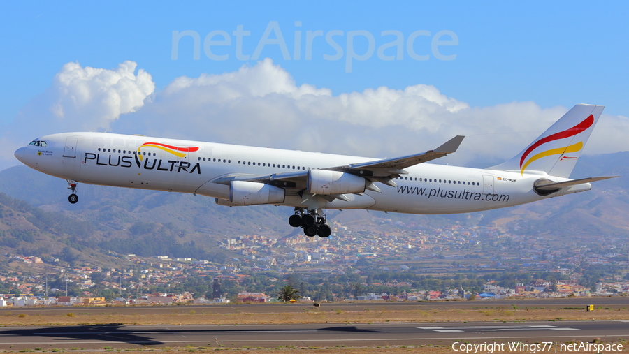 Plus Ultra Airbus A340-313X (EC-MQM) | Photo 292318