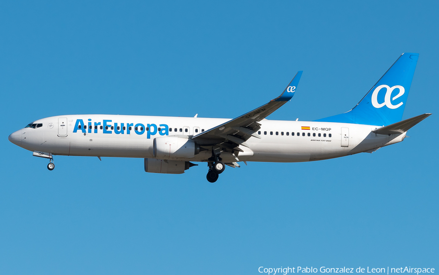 Air Europa Boeing 737-85P (EC-MQP) | Photo 340564