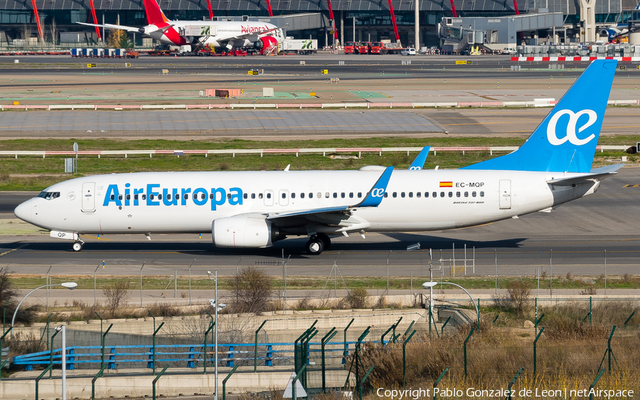 Air Europa Boeing 737-85P (EC-MQP) | Photo 340566