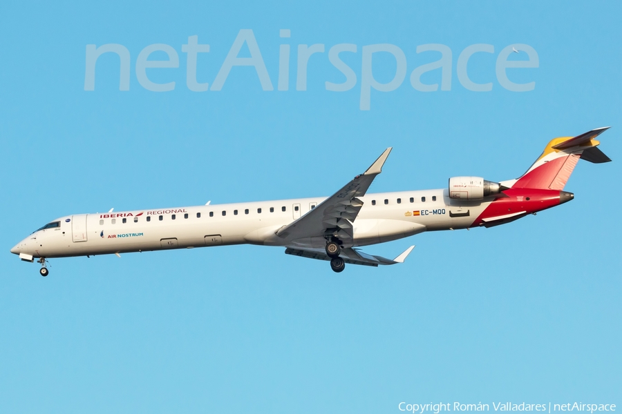 Iberia Regional (Air Nostrum) Bombardier CRJ-1000 (EC-MQQ) | Photo 345251