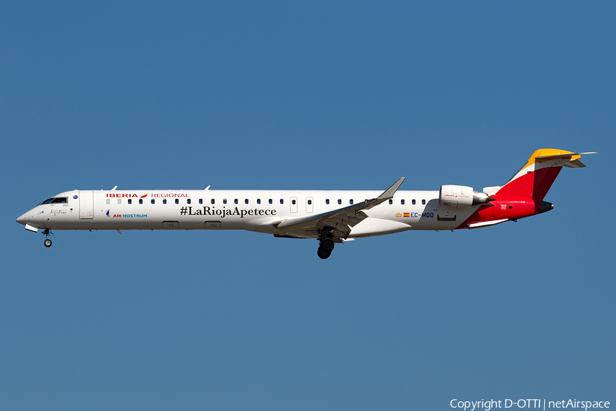 Iberia Regional (Air Nostrum) Bombardier CRJ-1000 (EC-MQQ) | Photo 374940