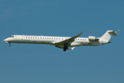 Iberia Regional (Air Nostrum) Bombardier CRJ-1000 (EC-MQQ) at  Rostock-Laage, Germany