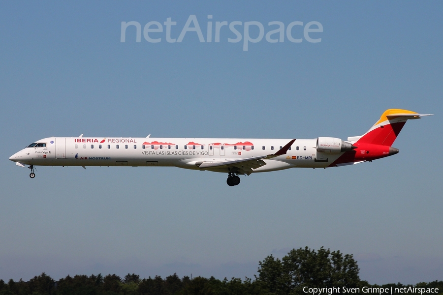 Iberia Regional (Air Nostrum) Bombardier CRJ-1000 (EC-MRI) | Photo 513781