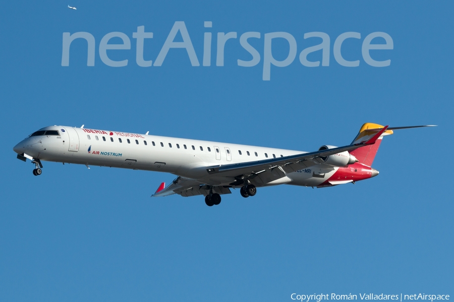 Iberia Regional (Air Nostrum) Bombardier CRJ-1000 (EC-MRI) | Photo 345252