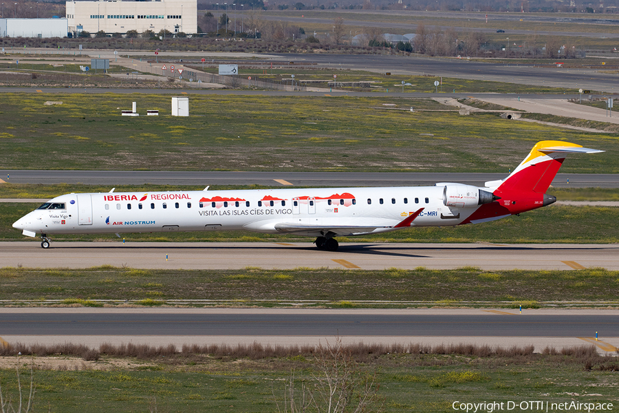 Iberia Regional (Air Nostrum) Bombardier CRJ-1000 (EC-MRI) | Photo 376184