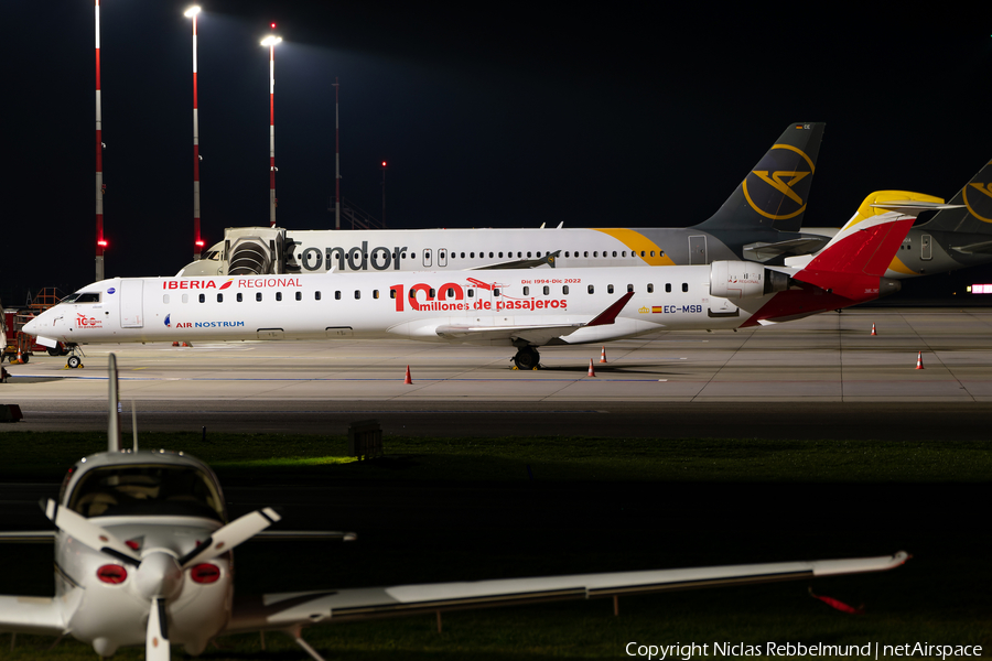 Iberia Regional (Air Nostrum) Bombardier CRJ-1000 (EC-MSB) | Photo 545643