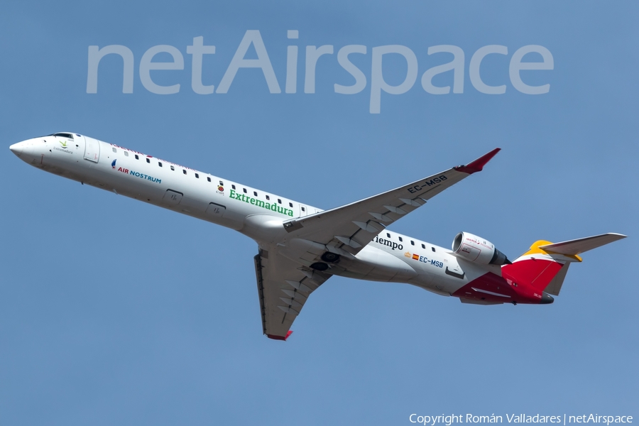 Iberia Regional (Air Nostrum) Bombardier CRJ-1000 (EC-MSB) | Photo 336352