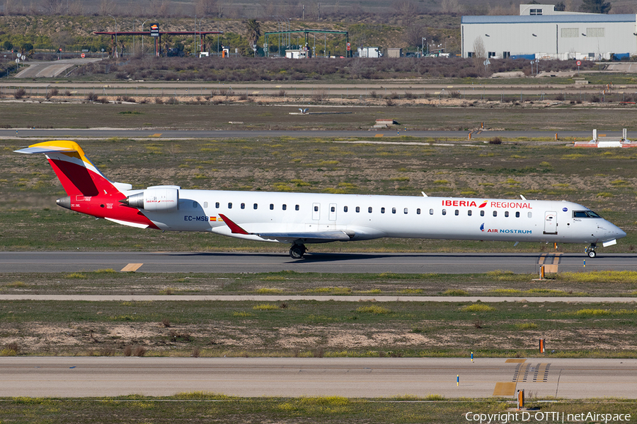 Iberia Regional (Air Nostrum) Bombardier CRJ-1000 (EC-MSB) | Photo 376190