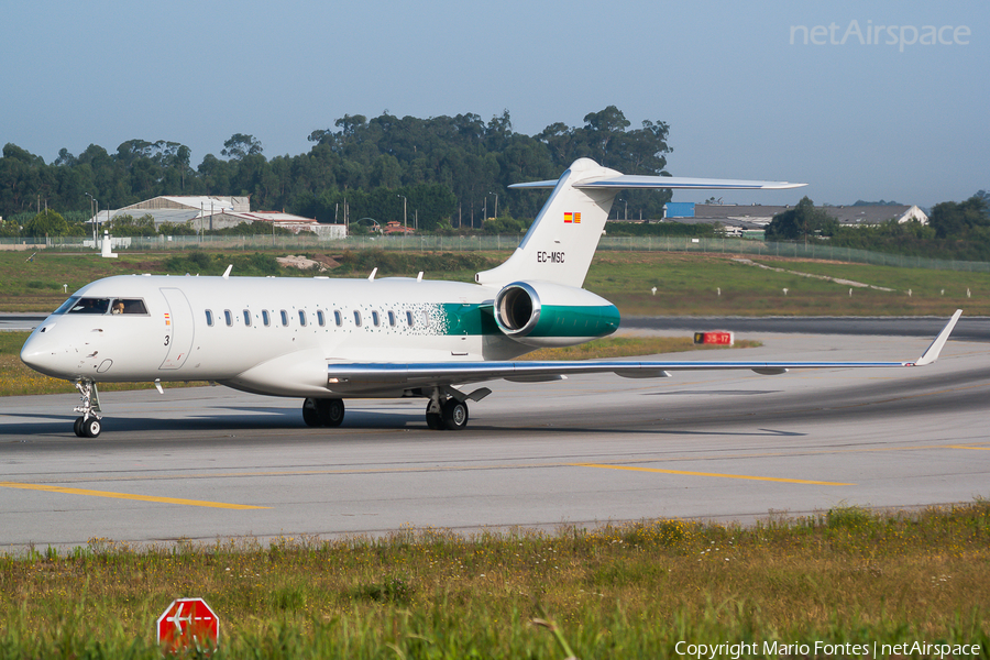 (Private) Bombardier BD-700-1A10 Global 6000 (EC-MSC) | Photo 337621