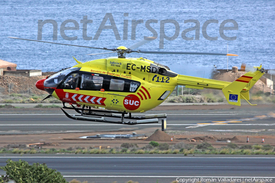 Servicio de Urgencias Canario (SUC) Eurocopter EC145 (EC-MSD) | Photo 429285