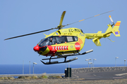 Servicio de Urgencias Canario (SUC) Eurocopter EC145 (EC-MSD) at  La Palma (Santa Cruz de La Palma), Spain