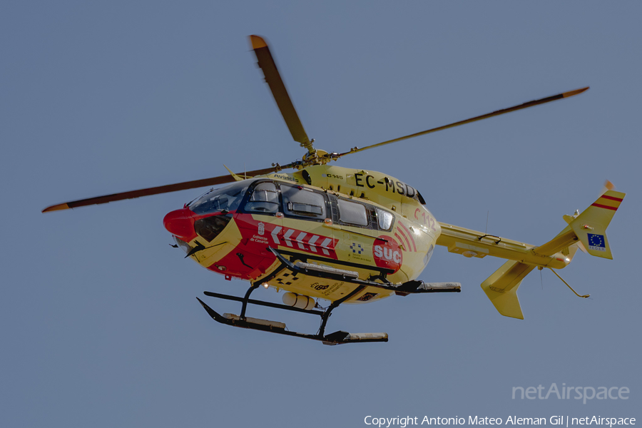 Servicio de Urgencias Canario (SUC) Eurocopter EC145 (EC-MSD) | Photo 660934