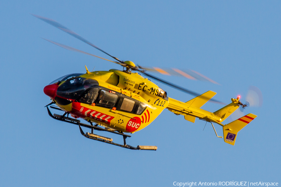 Servicio de Urgencias Canario (SUC) Eurocopter EC145 (EC-MSE) | Photo 483653