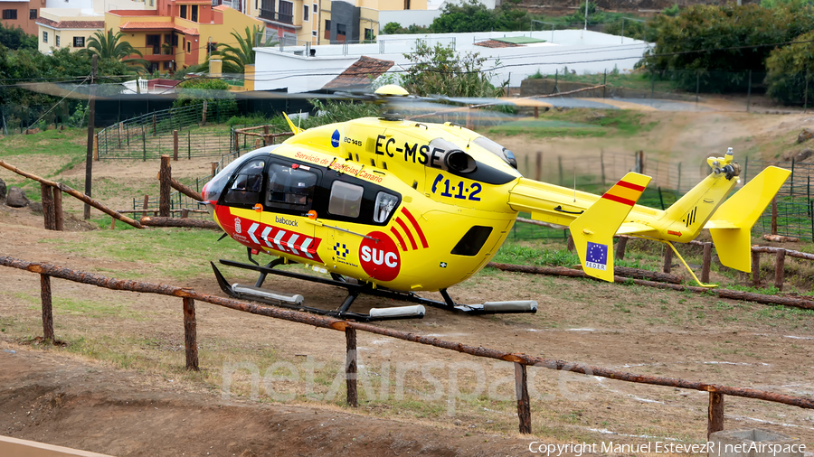 Servicio de Urgencias Canario (SUC) Eurocopter EC145 (EC-MSE) | Photo 322989