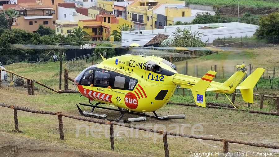Servicio de Urgencias Canario (SUC) Eurocopter EC145 (EC-MSE) | Photo 332348