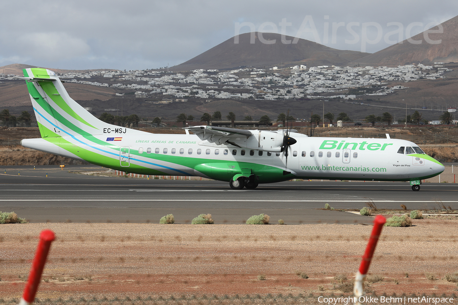 Binter Canarias ATR 72-600 (EC-MSJ) | Photo 364134