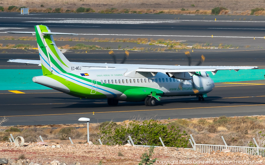 Binter Canarias ATR 72-600 (EC-MSJ) | Photo 340034