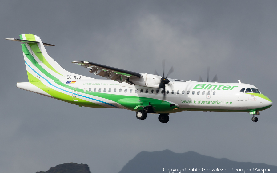 Binter Canarias ATR 72-600 (EC-MSJ) | Photo 340039