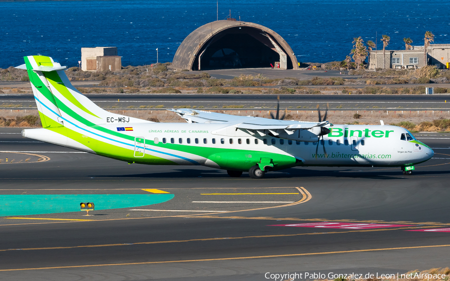 Binter Canarias ATR 72-600 (EC-MSJ) | Photo 344296