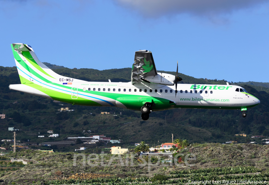 Binter Canarias ATR 72-600 (EC-MSJ) | Photo 373036