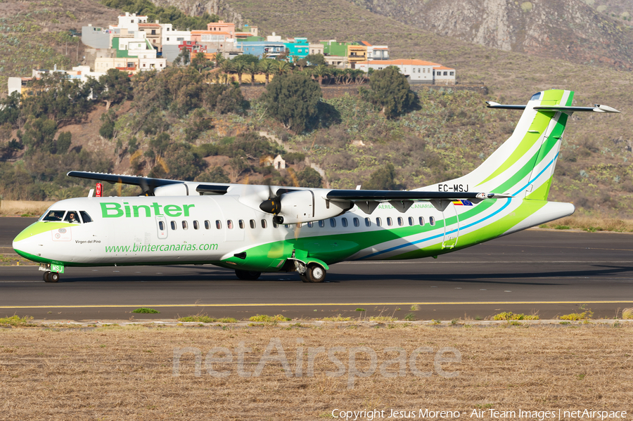 Binter Canarias ATR 72-600 (EC-MSJ) | Photo 193684