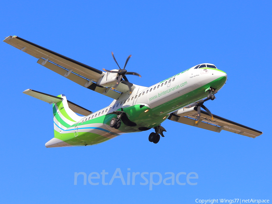 Binter Canarias ATR 72-600 (EC-MSJ) | Photo 292326