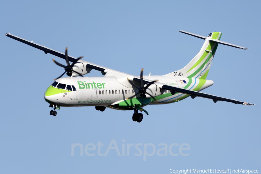 Binter Canarias ATR 72-600 (EC-MSJ) | Photo 443114