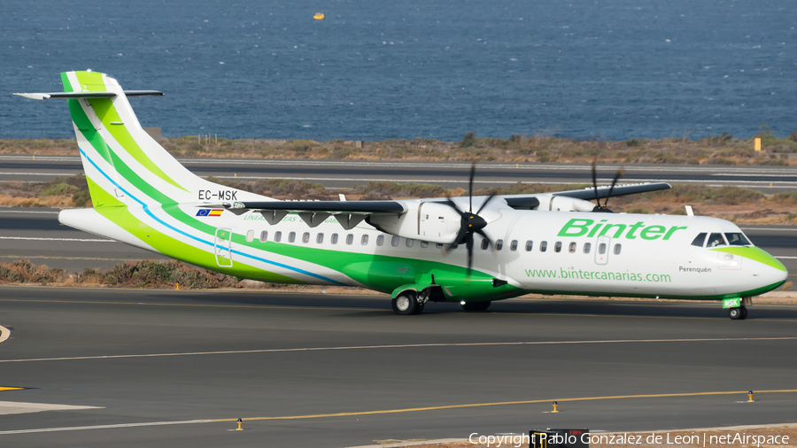 Binter Canarias ATR 72-600 (EC-MSK) | Photo 340050