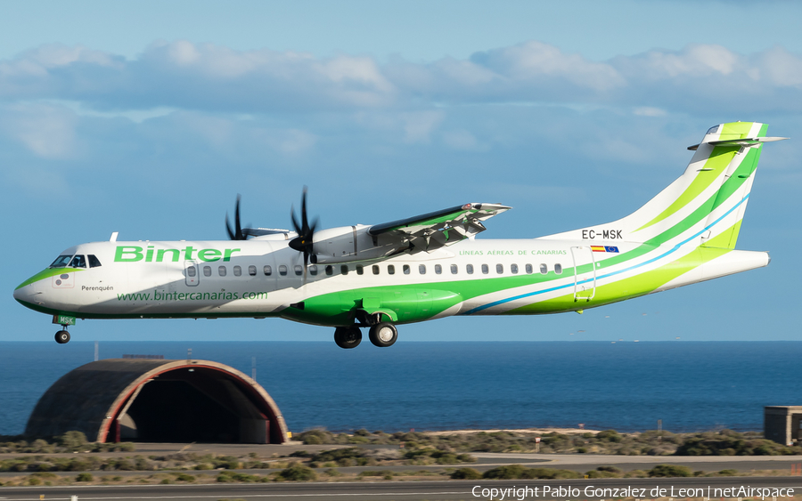 Binter Canarias ATR 72-600 (EC-MSK) | Photo 340067