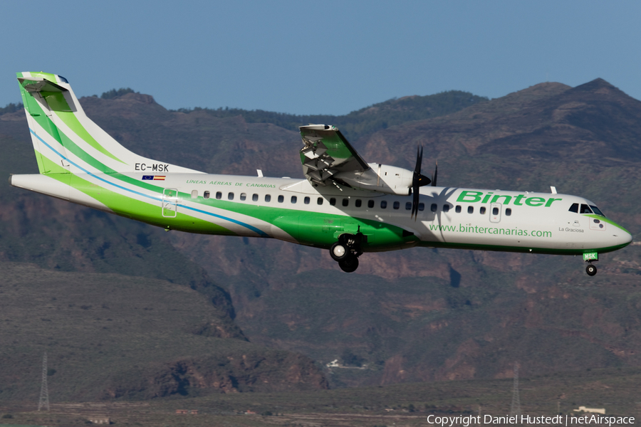 Binter Canarias ATR 72-600 (EC-MSK) | Photo 413007