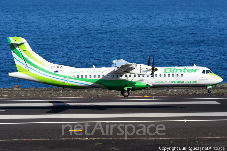 Binter Canarias ATR 72-600 (EC-MSK) | Photo 415011