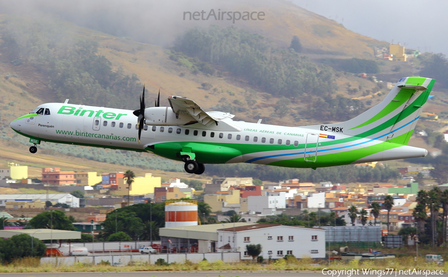 Binter Canarias ATR 72-600 (EC-MSK) | Photo 300732