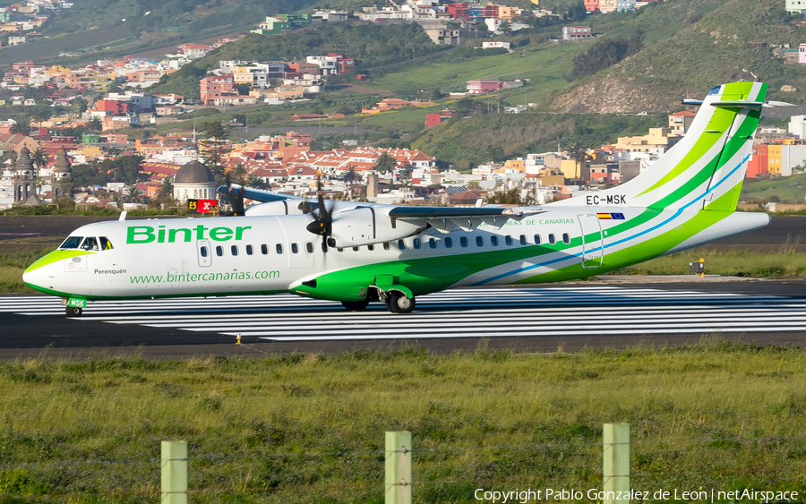 Binter Canarias ATR 72-600 (EC-MSK) | Photo 340065