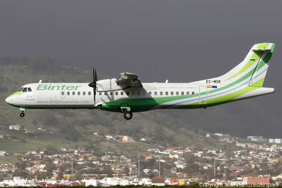 Binter Canarias ATR 72-600 (EC-MSK) | Photo 555734