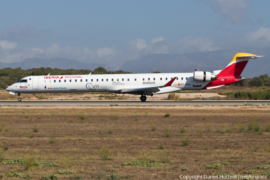 Iberia Regional (Air Nostrum) Bombardier CRJ-1000 (EC-MSL) | Photo 474249