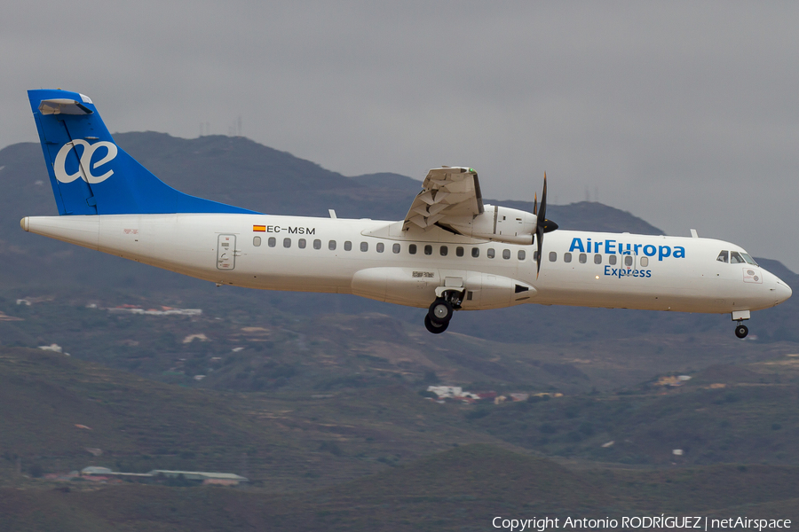 Air Europa Express ATR 72-500 (EC-MSM) | Photo 328639