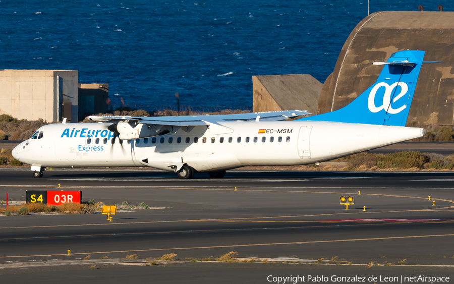 Air Europa Express ATR 72-500 (EC-MSM) | Photo 344324