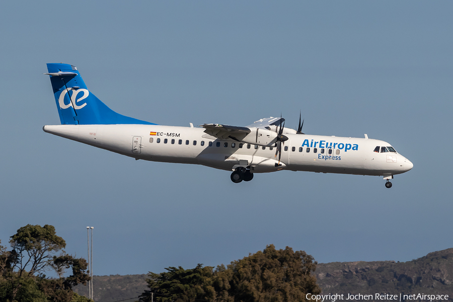 Air Europa Express ATR 72-500 (EC-MSM) | Photo 314744