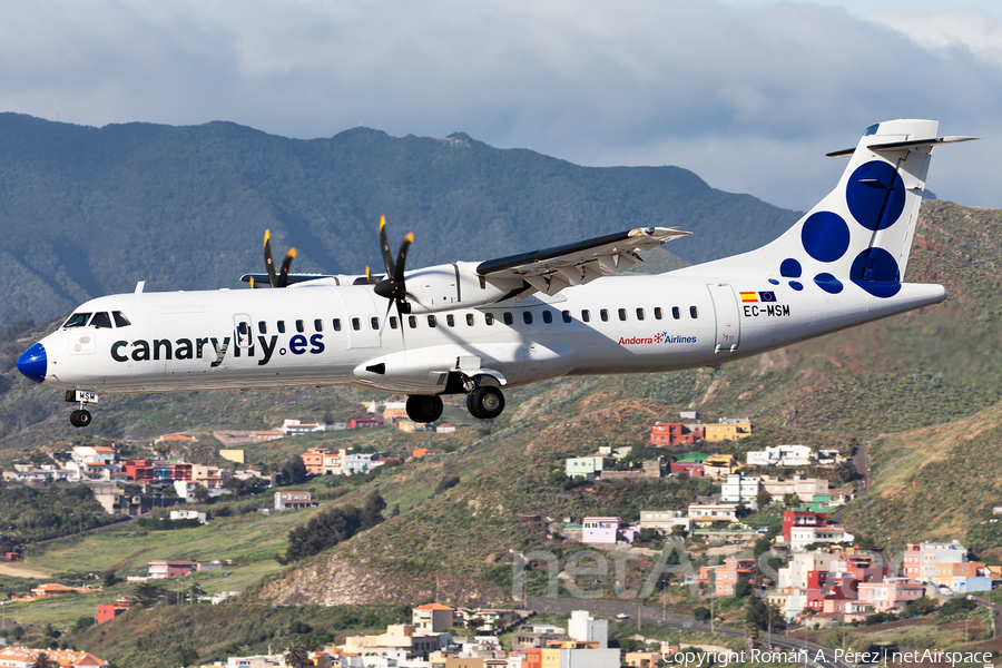 Andorra Airlines (Canaryfly) ATR 72-500 (EC-MSM) | Photo 443101