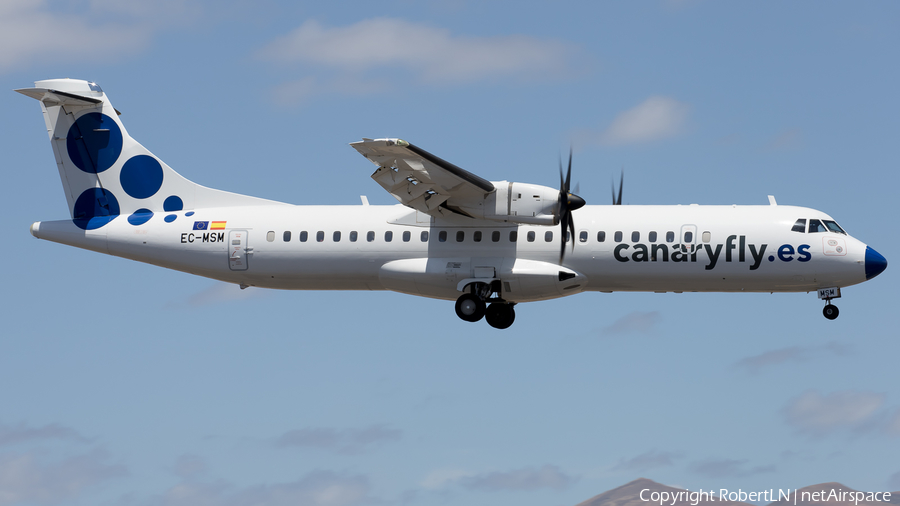 Canaryfly ATR 72-500 (EC-MSM) | Photo 594814