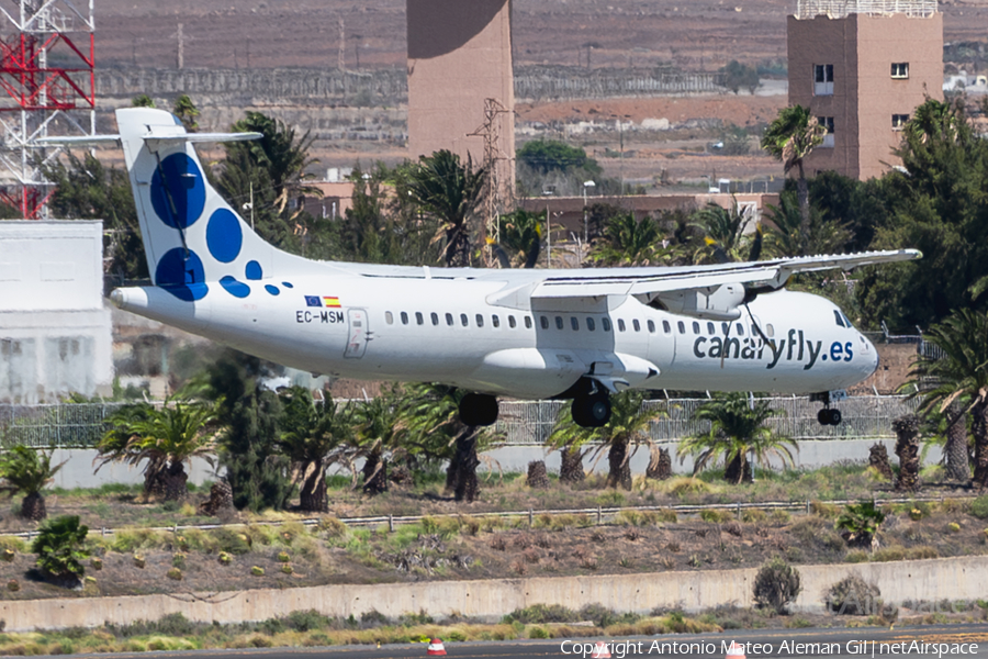 Canaryfly ATR 72-500 (EC-MSM) | Photo 621112
